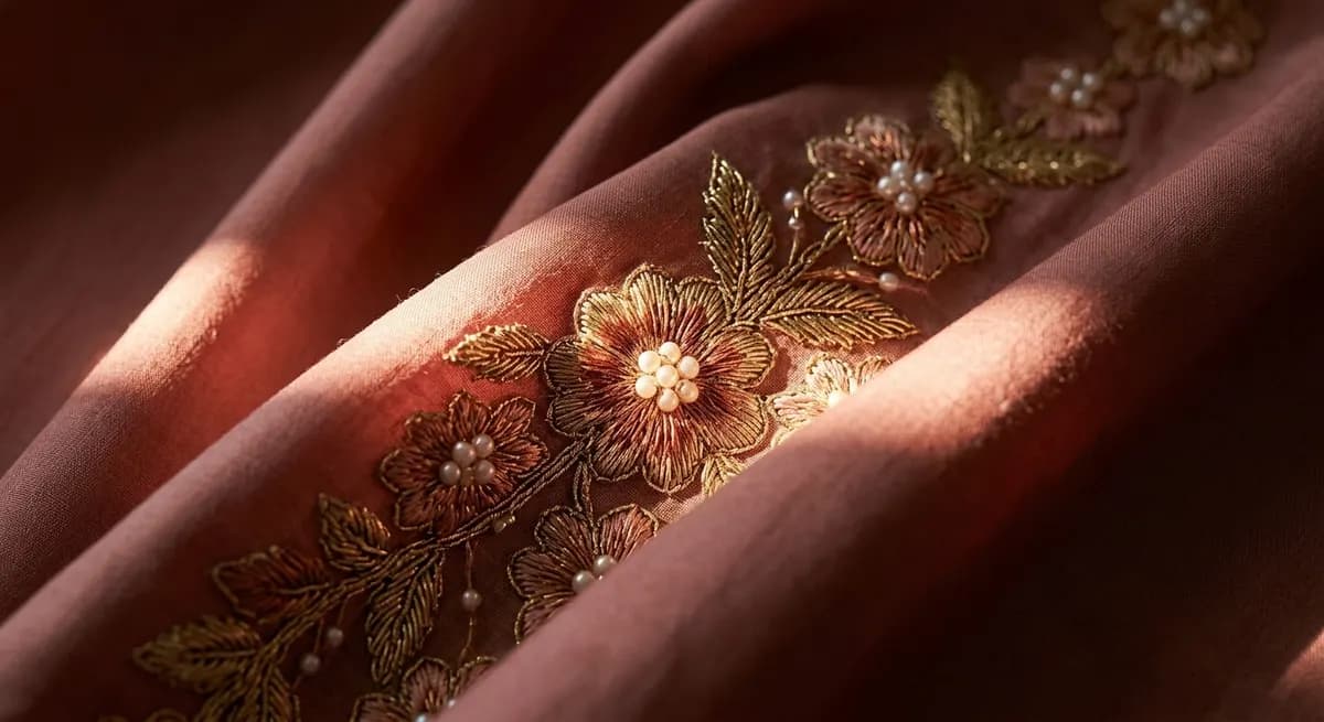 Artisanal Embroidery Detail